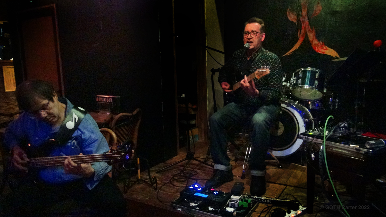 GOTH CARTER'S GIG at FIRE CAFE OCT 14 OSAKA